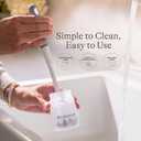 Lansinoh Anti-Colic Baby Bottles, BPA-Free Plastic, 5 Ounces, 3 Count, Slow Flow Nipples (Size S), Breastfeeding Bottle with NaturalWave Design