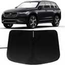 Windshield Sun Shade for Volvo XC90 2016-2024, Car Front Window Sunshade with 240T Sun Visor Protector Blocks UV Rays Heat Sun Shield Accessories