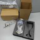 Jinei 2 Pcs Medieval Cups and Goblets Dragon Wine Goblet Chalice Goblet 7 oz Resin Dragon Cup Gothic Wine Glass Romantic Stainless Steel Drinking Cup for Medieval Party Decorations(Antique) (Charming Style, Stylish Color)