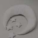 M&G House Newborn Photography Prop Pillow Crescent Moon Infant Crescent Star Pillows Baby Photo Prop Decor Basket Photo Prop Baby Photoshoot Props Studio Accessories(White)