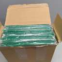 Nezyo Dry Erase Pockets Plastic Job Ticket Holders Shop Holder Order Pockets Clear Sleeves Tickets Folders Plastic Sleeves Paper Teacher Supplies for Classroom(10 x 14 in,Dark Green,100 Pcs)