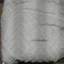 Litanika Beige Oversized Queen Comforter, 3 Pieces Cream Tufted Boho Farmhouse Bedding Comforter Sets, Lightweight Fluffy Comforter Bed Set for All Season (98x98In Comforter and 2 Pillowcases)