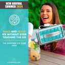ICEBREAKER POP 2.0 2024: Make And Serve Ice Without Ever Touching The Ice | The Sanitary Silicone Ice Cube Tray for Freezer | Patented Ice Trays for Freezer | This Ice Cube Maker Makes 18 Cubes, 2-pack