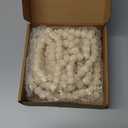 12 Feet Velvet Bead Christmas Garland Christmas Bead Garlands Vintage Garland Xmas Holiday Garland for Tree Mantel Fireplace Decorations (Cream)