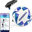 Soccer Ball & New Improved App | Daily Training Equipment for Young Players | Improve Skills & Control with Professional Soccer Coach Program & 50+ Exercise Videos