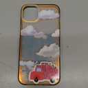 Aesthetic Case for iPhone 13 Pro Max Case for Women Girls, Compatible with Magsafe, Cute Girly Trendy Glitter Sparkly Rainbow Magnetic Protective Phone Cover, Matte Iridescent Blue & Pink