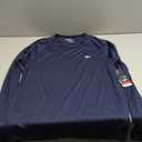 Speedo Men's UV Swim Shirt Easy Long Sleeve Regular Fit (Peacoat), S