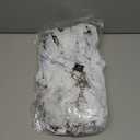 50Pack White Sublimation Lanyards Blank Bulk Sublimation Lanyards with Detachable Buckles Neck Lanyard Heat Transfer for Keychain ID Card Name Badge Holder Mobile Phone