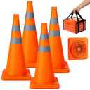 E-riding 28 Inch 4 Pack Collapsible Traffic Cones