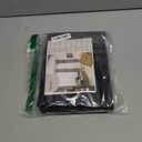 YoungsTex Short Blackout Curtains 40 Inch Length for Bedroom - Black Kitchen Window Drapes with Grommet Thermal Insulated Privacy for Bathroom Small Window, 2 Panels, 42 x 40 Inch