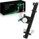 Front Right Passenger Side Power Window Regulator with Motor for:-Nissan Sentra 2013 2014 2015 2016 2017 2018 2019, 4 Door Sedan with 2 Pins Replace OE# 751-395