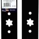 Maxpower 561556B Blade Set for 42" Cut MTD, Cub Cadet, Troy-Bilt Replaces OEM No. 742-04308, 742-04312, 942-04308, 942-04312