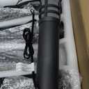 SUNVIE 12-Pack Low Voltage Landscape Pathway Lights 3W Outdoor Landscape Lighting 3000K 12-24V LED Bollard Path Lights Wired CRI 90+ Aluminum Pathway Lighting for Walkway Yard Garden, ETL Listed Cord