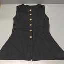 Womens Sweater Vest Button Down Sleeveless Cardigan Sweater 2025 Summer Trendy Casual Knit Tops Size S