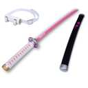 Sanshimoxing 31inch Tsuyuri Kanawo Cosplay Sword - Anime Replica, Suitable for Character Dress Up, Collection Decoration, Not Sharp