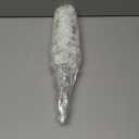 FEQO 36 Pcs White Eucalyptus Stems Artificial Leaves Faux Eucalyptus Stems Branches 15 inch for Wedding Bouquet Home Decor