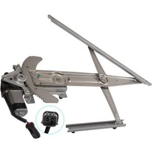 TUCAREST 741-014 Front Left Power Window Lift Regulator with Motor Assembly (Driver Side) Fit for 2004-2012 Chevy Colorado G-MC Canyon, 06-08 is-uzu i-280 i-290 i-350 i-370 [# 82148 660246 15922914]