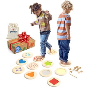 Stepping Stones for Kids - Balance Stepping Stones, Kids Stepping Stones Balance, Toddler Stepping Stones Balance Stones, Sensory Stepping Stones, Floor is Lava Stepping Stones, Toddler Course