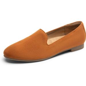 DREAM PAIRS Round Toe Flats for Women Dressy Comfortable, Slip-On Dress Business Casual Office Work Shoes for Women