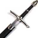 Ace Martial Arts Supply Medieval Knight Arming Sword with Scabbard (Chivalry Golden Ring)