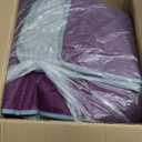 Natural Jade and Tourmaline Heat Far Infrared Sauna Blanket with Remote Control for Exercise Recovery Heating Detox 2-Zone Double Zipper Digital Display Portable Saunas for Home Relaxation