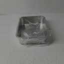 Stainless Steel Cat Litter Box,Metal Kitten Litter Pan, 4" Height Litter Box for Small Animals Cats Kitty,Rabbits Toilet Indoor Litter Tray, Easy Clean, Non Stick, No Smell