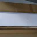 Beauty4U 50” x 14" Full Length Wall Mirror, White Baroque Door Mirror