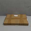 Decorative Books with Natural Travertine Marble Tray  Linen Covered Fake Books & Unique Yellow Stone Serving Tray 8"  Coffee Table Dining Entryway Shelf Decor for Living Room, Perfume, Plant