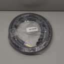 Garden Hose 5/8" x 10ft Brass Rubber Heavy Duty Water Hose 600 PSI Burst Pressure, Durable Flexible Hose for Yard, Car Wash, Pets Gray