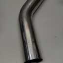 A-KARCK Exhaust 45 Degree Tube 2.25" OD 2 Pack, Stainless Steel Exhaust Pipe Mandrel Bend, Custom Your Own Exhaust System