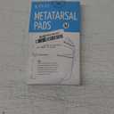 2 Pairs Metatarsal Pads with Gel Pad for Women and Men, M 