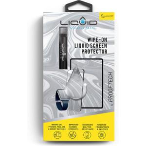 LIQUID CERAMIC Glass Screen Protector Scratch and Shatter Resistant Wipe On Nano Protection for All Phones Tablets Smart Watches for Up To 4 Devices - Bottle