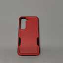 for Samsung Galaxy S22 Case: Dual Layer Protective Heavy Duty Cell Phone Cover Shockproof Rugged with Screen Protector - Military Protection Bumper Tough - Samsung Galaxy S22 5G 2022, 6.1 inch, Red