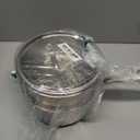 Ohtomber Stainless Steel Sauce Pan - Tri-Ply 1.5 Quarts Steamer for Cooking, Small Cooking Pot with Steamer Basket, Sauce Pan with Lid, Non Stick Saucepan, Induction Steam Pot for Vegetable, Oatmeal