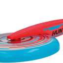 IMC Toys Jet Disc Hunter - 9" Disc and Plane Glider Tail, Great Outdoor Play, Easy to Throw and Catch, for Kids 6 and Up - Blue