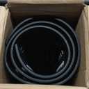 NoTrax 3' x 5' Anti-Fatigue Lightweight Restaurant Rubber Floor Mat with Drainage Holes, Beveled Edges, Non-Slip Mats, Black, T30 Competitor, T30S0035BL