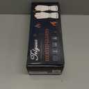 Telguua Heated Gloves for Women Men,Electric Rechargeable Heated Work Glove Ski Mitten Waterproof Touchscreen Heated Gloves (Small, Grey)