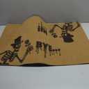 My Sign Center Halloween Coir Doormat, Welcome Mat Outdoor, Farmhouse Decor, Skeleton Front Door Rug Heavy Duty Slip Resistant Backing, 24x36 Inches, Coir Material, Picture May Vary