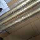 Long Tension Rod 41-126inch Gold Tension Curtain Rods no Drilling