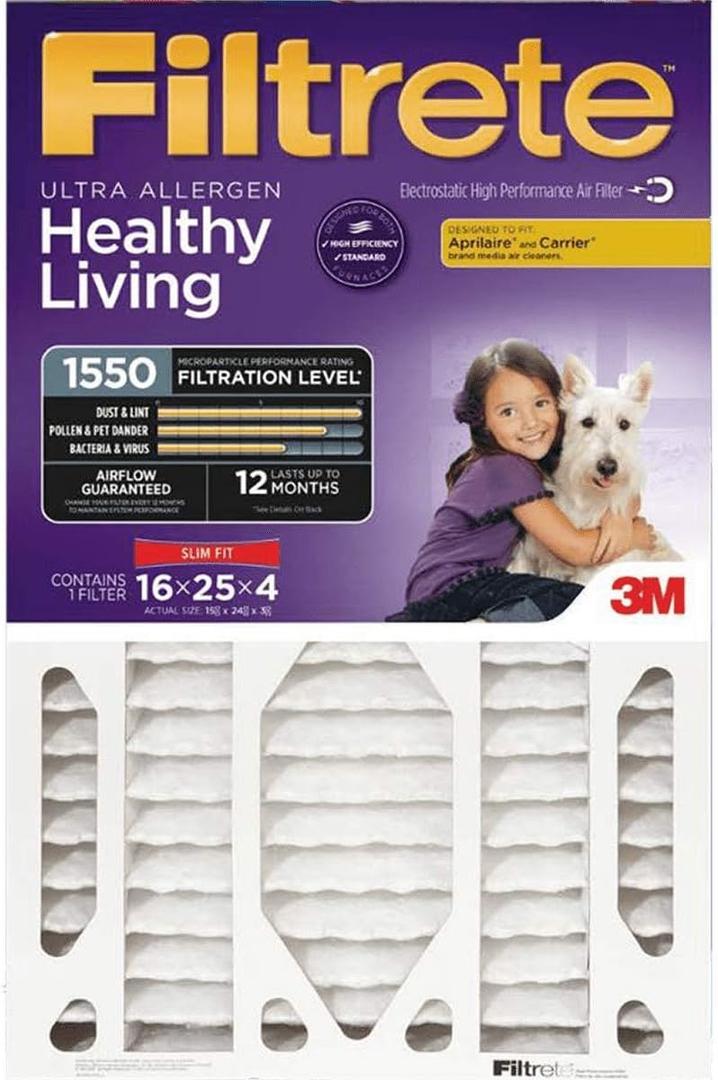 20x25x4 3M Filtrete 4-inch Allergen Reduction Filter (1-Pack)