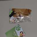 EXPAWLORER 6Pcs Anti Slip Dog Socks to Prevent Licking Paws, Dog Shoes for Hot Pavement, Double Sides Dog Boots & Paw Protectors Booties for Hardwood Floors with Grip Senior Dogs, M (Brown)