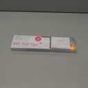 Press on Nails Short 5 Styles, Jofay Fashion 160Pcs Salon-Like Fake Nails with Chrome/Rainbow Laser/Chasing Light Cat Eye Designs, Acrylic French Tip Press on Nails Glue on Nails (A-01 Winter Daily)