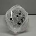 LEXININ 60 Pack 4 Oz Clear Plastic Bottles with Flip Caps, Plastic Travel Empty Bottles, Transparent Refillable Containers for Shampoo, Cream