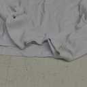 Trendy Queen Cropped Sweatshirts for Women Oversized Crewneck Sweaters Long Sleeve Tops Fall Winter Clothes 2025 (Small, White)