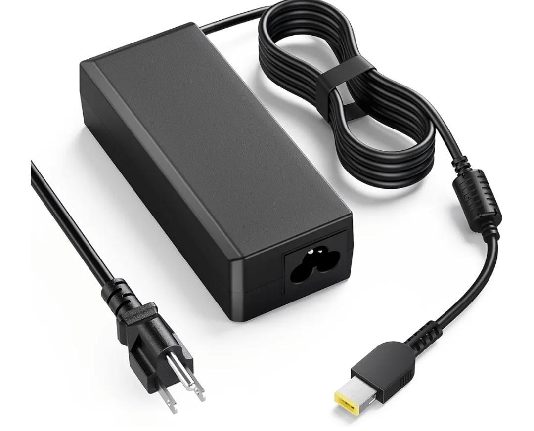 VUOHOEG 65W Laptop Charger Compatibility with Lenovo ThinkPad T440 T450 T460 T470 X240 X250 X260 X270 E550 E560 L440 L450 E440 E450 Yoga 260 Yellow Square Tip AC Power Adapter 1 Sustainability Feature