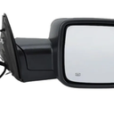 Rearview Mirror Assembly Compatible For Dodge RAM 1500 2500 3500 2013 2014 2016 2017 2018 Chrome Dual Plug Door Side Car Accessories(1pc right)