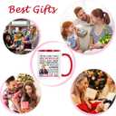 3 x WENSSY Funny Great Mother In Law Gifts Mug, Best Mothers Day Gifts for Mother In Law from Daughter Son In Law, 11 Ounce Red