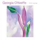 Wall Calendar 2026, Georgia O'Keeffe Art, 12 Months, Large Grid Design Featuring 12 Artworks