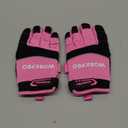 WORKPRO Safety Work Gloves, Mechanic Working Gloves for Men Women, Touch Screen, Terry Fabric, Non-Slip (Medium (Pack of 1), Pink)