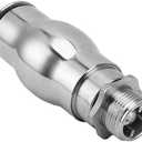 flexman Frothy Nozzle, 304 Stainless Steel Water Feature Nozzle 90 Degree Jet Angle Water Fountain Frothy Sprayer Nozzle for Landscape Pool Patio Garden Lake ﻿ (G1'')